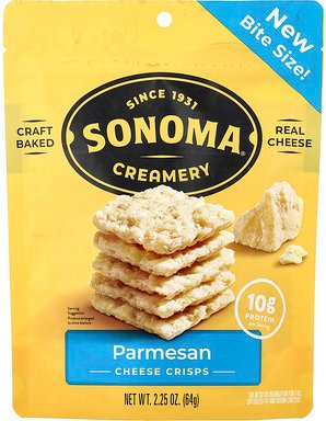 Sonoma Creamery, Cheese Crisps, Käse-Chips, Parmesan, 64 g (2,25 oz.)