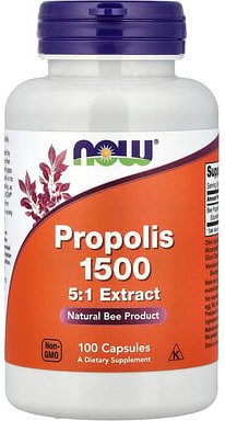 NOW Foods, Propolis 1500, 300 mg, 100 Kapseln
