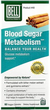 Bell Lifestyle, Blood Sugar Metabolism™, 60 vegetarische Kapseln