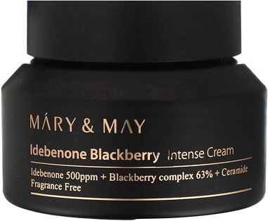 Mary & May, Idebenone Blackberry Intense Cream, Intensive Creme mit Brombeere, 70 g (2,46 oz.)