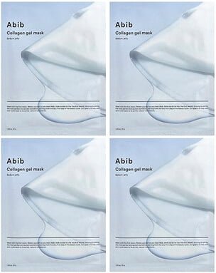 Abib, Collagen Gel Beauty Mask, Schönheits-Maske mit Kollagen, Sedum-Gelee, 4 Tuchmasken, je 35 g (1,23 oz.).