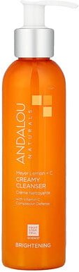Thumbnail - Andalou Naturals, Creamy Cleanser, Meyer Lemon + C, cremiger Reiniger, Meyer-Zitrone + C, aufhellend, 178 ml (6 fl. oz.)