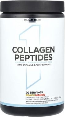 Rule One Proteins, Collagen Peptides + Vitamin C and Hyaluronic Acid, Kollagenpeptide + Vitamin C und Hyaluronsäure, Pfi...