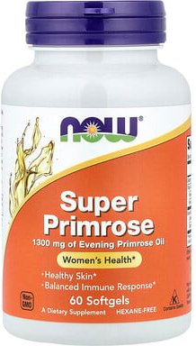 NOW Foods, Super Primrose, 60 Weichkapseln