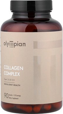 Olympian Labs, Collagen Complex, Kollagenkomplex, Typ I, II, III, V, X, 90 Kapseln