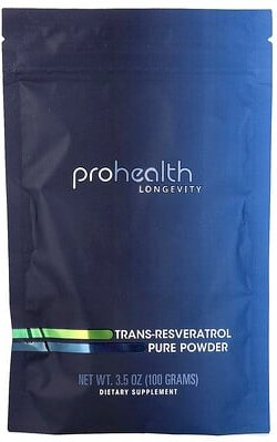 ProHealth Longevity, Pure Trans-Resveratrol Micronized Powder, reines mikronisiertes Trans-Resveratrol-Pulver, 100 g