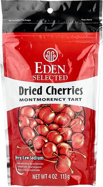 Eden Foods, Ausgewählte, getrocknete Kirschen-Montmorency-Torte, 113 g (4 oz.)