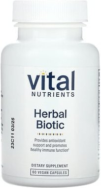 Thumbnail - Vital Nutrients, Herbal Biotic, 60 vegane Kapseln
