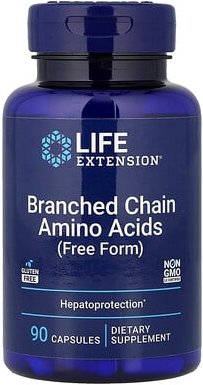 Life Extension, Verzweigtkettige Aminosäuren, 90 Kapseln