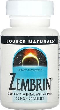 Source Naturals, Zembrin, 25 mg, 30 Tabletten