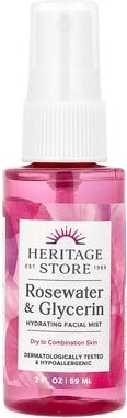 Heritage Store, Rosewater & Glycerin, Rosenwasser und Glycerin, 59 ml (2 fl. oz.)