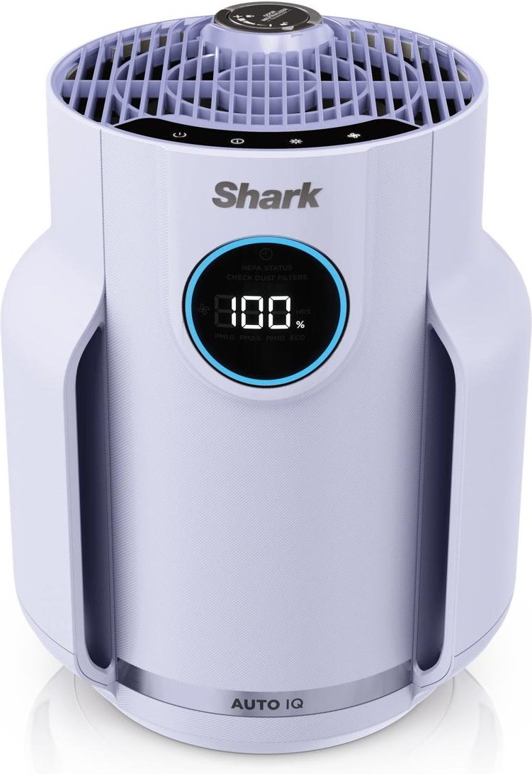Shark NeverChange Luftreiniger Compact Pro für bis zu 5 Jahre - Lila HP072EUPL