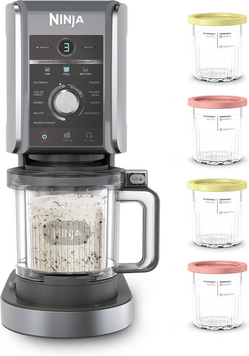 Ninja Creami Deluxe - Party Pack - NC502EU2CUP