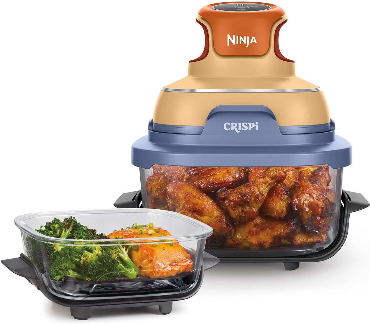 Thumbnail - Ninja CRISPi 4-in-1 Glas-Heißluftfritteuse Orange/Lila - FN101EUORPR