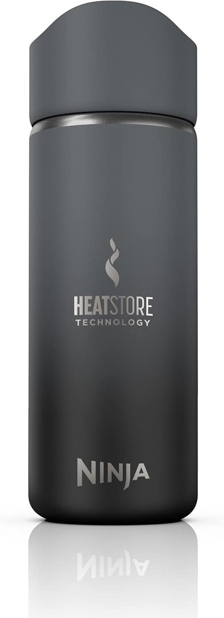Ninja 400 ml Sip Perfect Trinkbecher für Heißgetränke - Schwarz DW1603EUUKBK