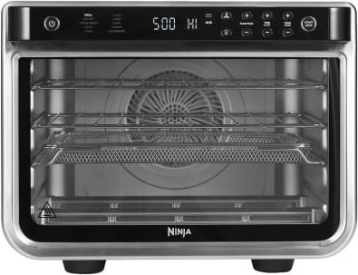 Ninja Multifunktionsofen bis zu 230° 10 Garfunktionen 2 Ebenen edelstahl DT200EU
