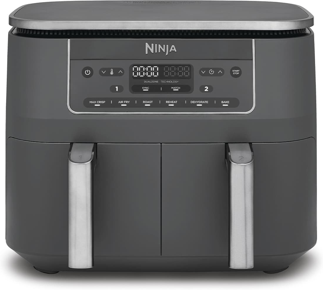 Ninja Dual Zone Heißluftfritteuse 7 6 L DZ300EU