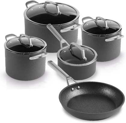 Ninja ZEROSTICK Premium 5-teiliges Topf- und Pfannen-Set – C35005DE