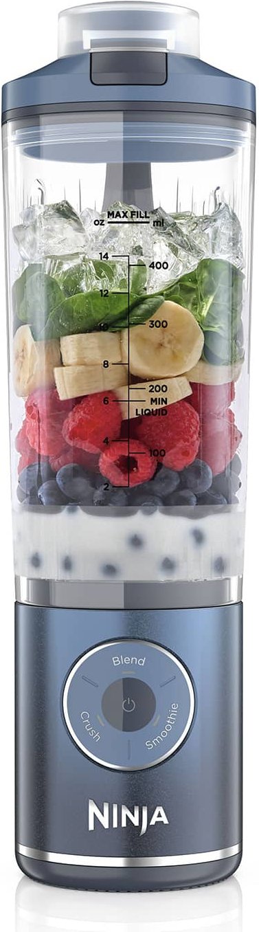 Ninja Blast Max kabelloser Mixer – Blau BC251EUNV