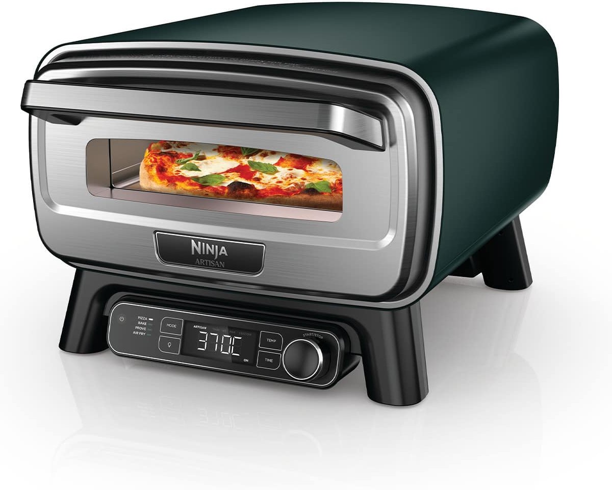 Ninja Artisan Outdoor-Elektro-Pizzaofen und Heißluftfritteuse MO201EUDB
