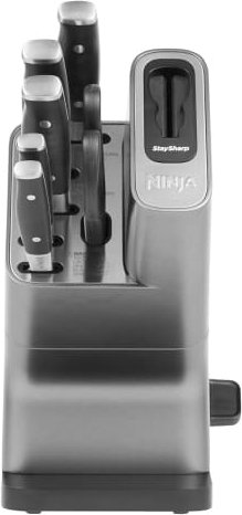 Ninja Messerblock 6-teilig inkl. Schärfer & Schere StaySharp silber K32006EU
