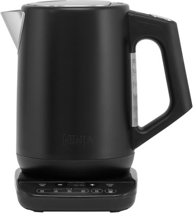 Ninja Wasserkocher 1 7 Liter 3.000 Watt 6 voreingestellte Temperaturen Warmhaltefunktion schwarz KT200EU
