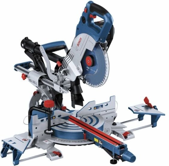 Bosch Akku-Kapp- und Gehrungssäge biturbo gcm 18V-216 dc, incl. Kreissägeblatt, Bluetooth Modul, Zubehör, Karton - Bosch...