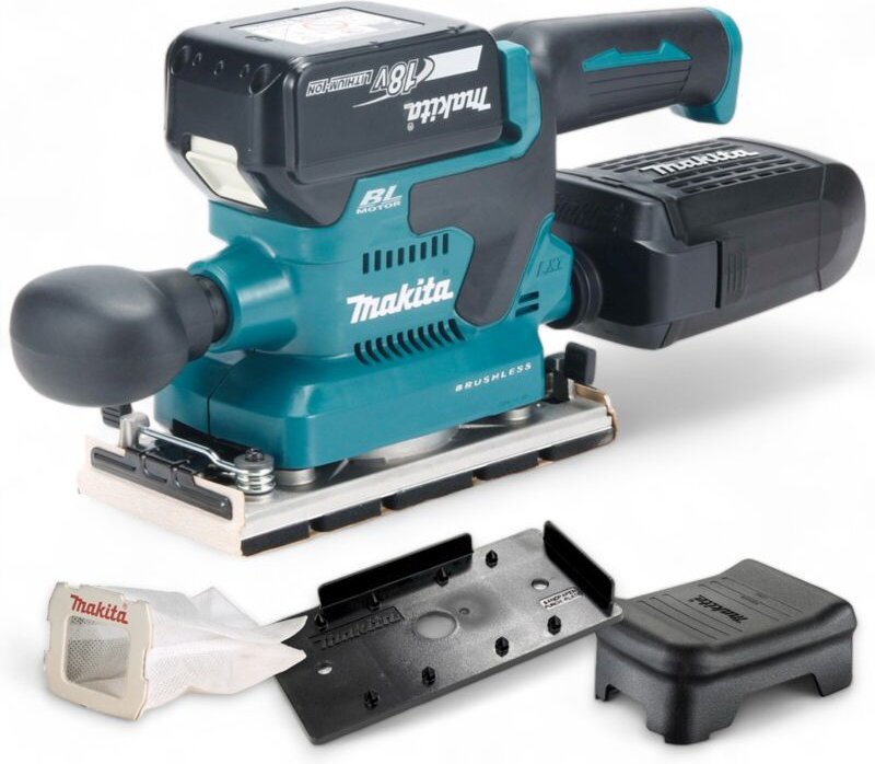 Werkzeug - 18V Akku-Schwingschleifer, ohne Akku und Ladegerät DBO382Z - Makita