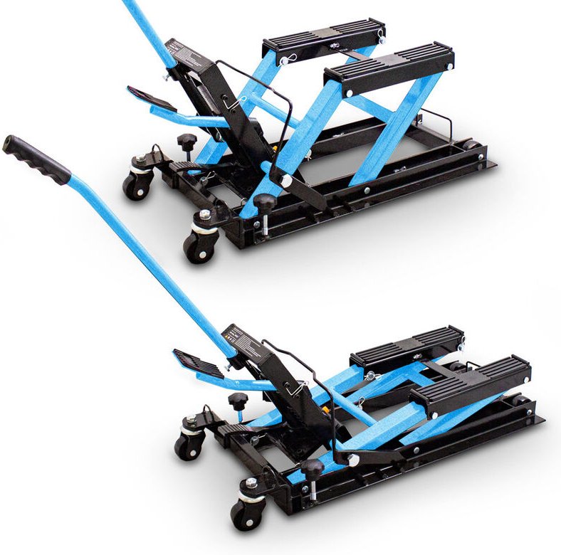 Bituxx - Motorradheber Heber Montageständer Hebebühne Montageheber Motorradhebebühne Hydraulisch Lifter Bock atv Quad bi...