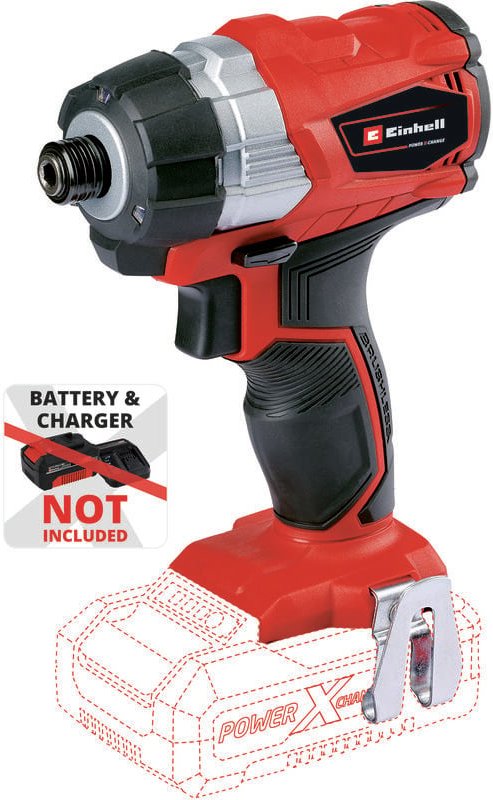 Einhell - Professional Akku-Schlagschrauber tp-ci 18 Li BL-Solo Power X-Change (18 v, 180 Nm, Brushless, Innensechskant-...