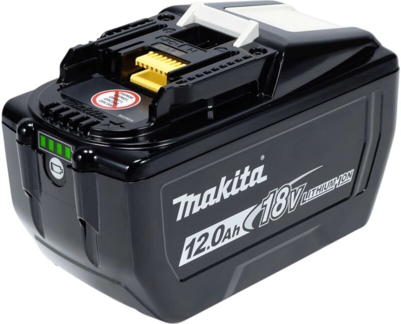Makita BL 18120 Akku 18 V 12,0 Ah / 12000 mAh Li-Ion LXT ( 1915J2-8 ) mit Ladestandanzeige