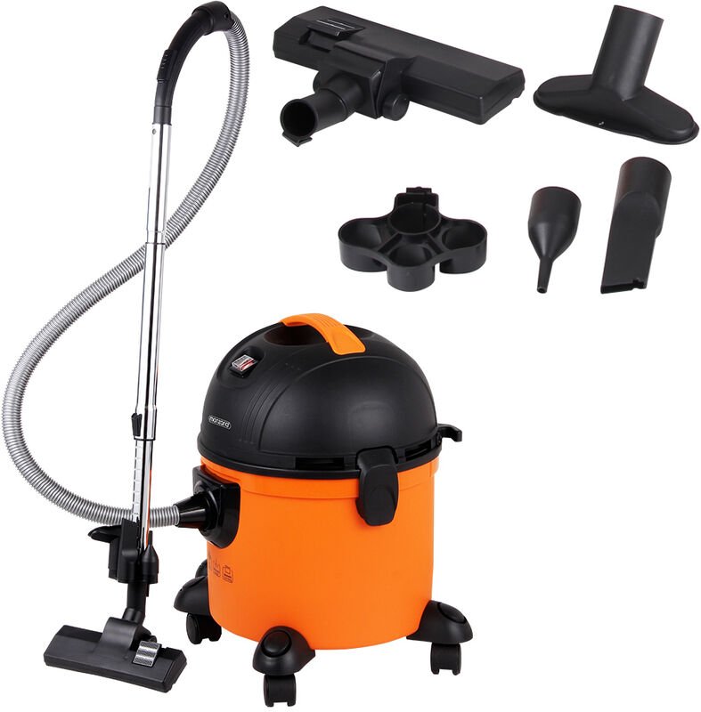 Monzana® Nass Trockensauger 3in1 Industriesauger 15L Fassungsvermögen 1200W Starke Saugleistung Blasfunktion Nasssauger ...