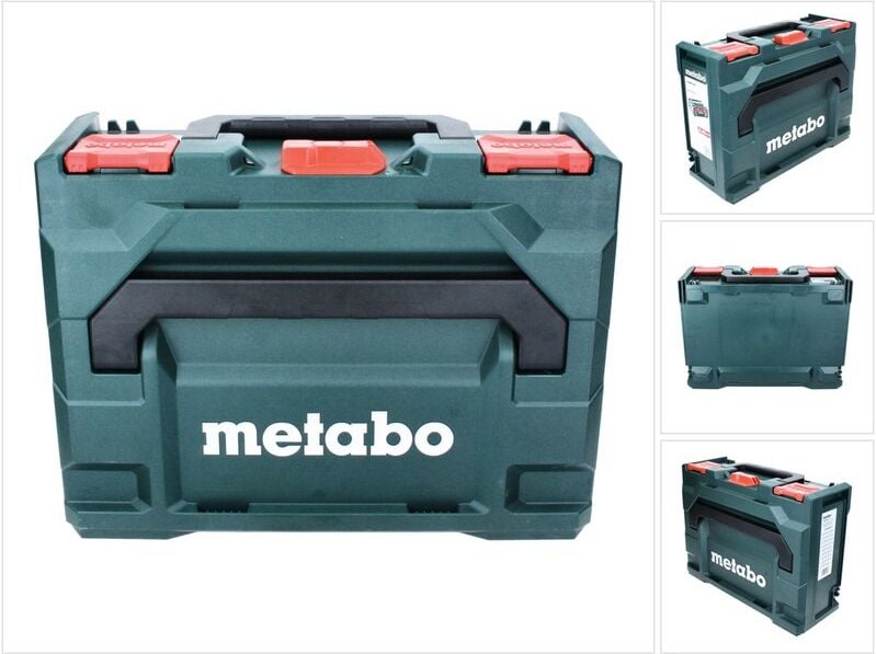 Metabo metaBOX 145 ( 626883000 ) System Werkzeug Koffer Stapelbar 396 x 296 x 145 mm Solo - ohne Einlage
