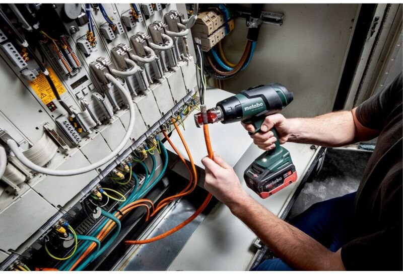 Metabo - Akku Heißluftgebläse hg 18 ltx 500, 18V + x 145 l, Solo Version