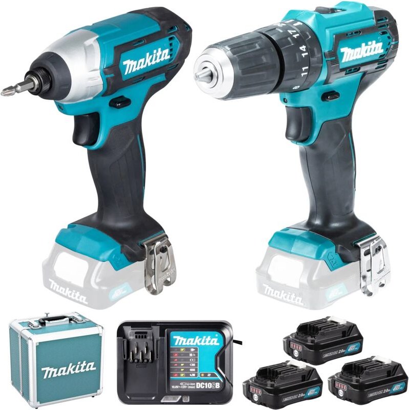 Schraubendrehersatz Makita CLX228SAX2 12V 2Ah
