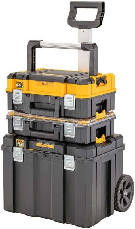 3-teiliges TSTAK-Set Dewalt Kasten + Schublade - DWST83411-1
