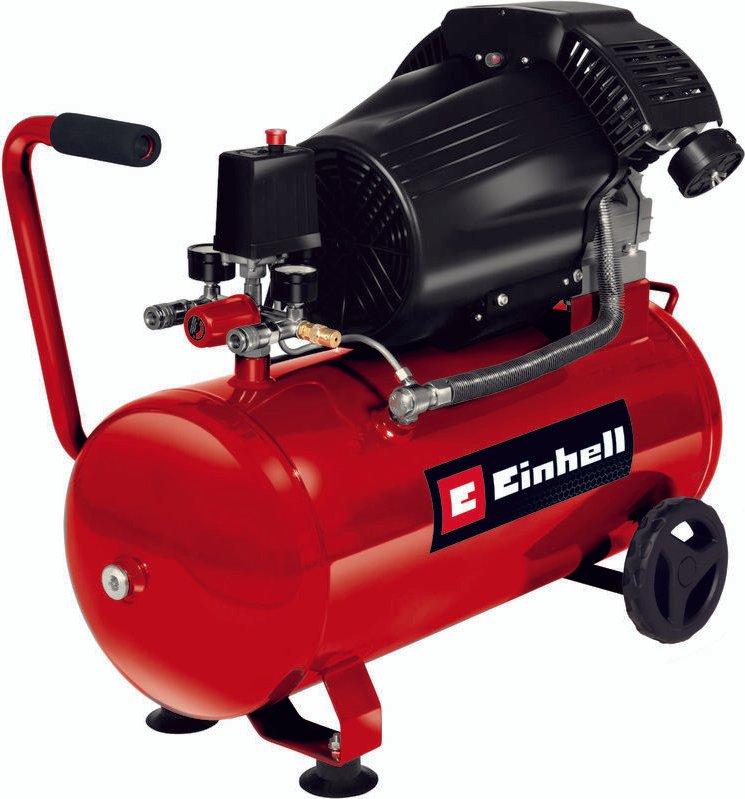 Einhell - Kompressor tc-ac 420/50/10 v (2200 w., max. 10 bar, 50 l-Tank, 420 l/min Ansaugleistung, Motordrehzahl 2850 mi...