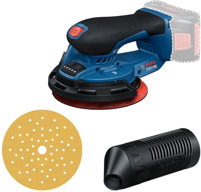 Bosch Akku-Exzenterschleifer gex 18V-150-3, incl. Zubehör, Karton