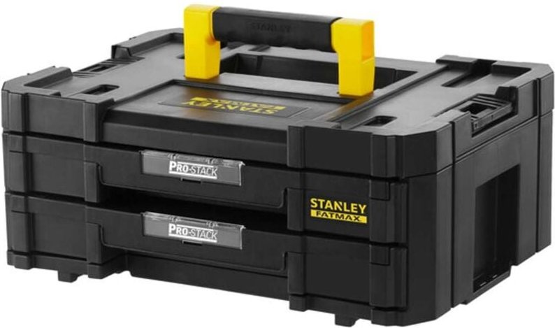 Stanley Pro-Stack - Werkzeugkoffer, 2 Schubladen FMST1-71969