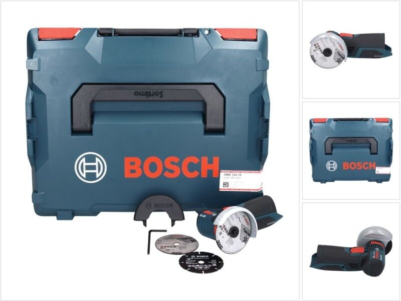 Thumbnail - Bosch gws 12V-76 Professional Akku Winkelschleifer 12 v 76 mm Brushless ( 06019F2003 ) + L-Boxx - ohne Akku, ohne Ladege...
