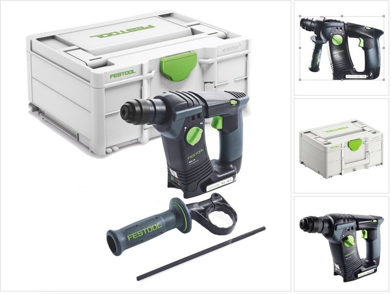 Thumbnail - SDS-Plus 1,8J bhc 18-Basic Akku-Locher im Systainer Festool 577600 (ohne Akku und Ladegerät)