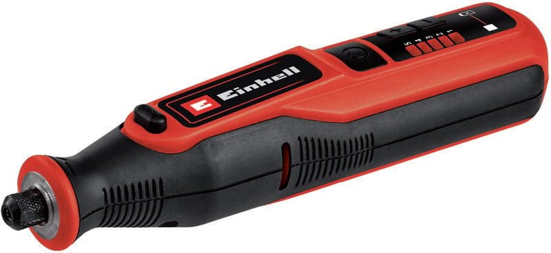 Einhell Akku-Schleif-/Gravur-Werkzeug TE-MT 7,2 Li (Lithium-Ionen, 7,2 V-Akku, Drehzahlelektronik, Arretierknopf, LED-Le...