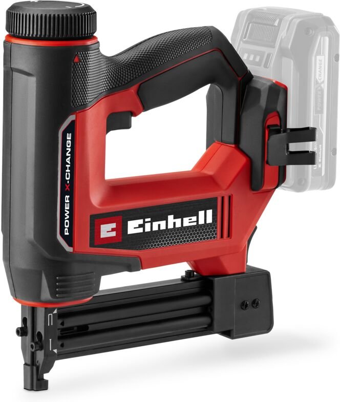 Einhell Akku-Nagler / -Tacker TE-CN 18/32 Li - Solo Power X-Change (18 V, 20 Schläge/min, max. 25 mm Klammern, max. 32 m...