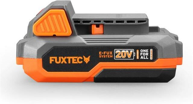 Fuxtec - Akku 2Ah 20V E1B2AH Li-Ion Batterie passend für alle 20 Volt Gartengeräte & Werkzeuge – Ladezeit 60 Min