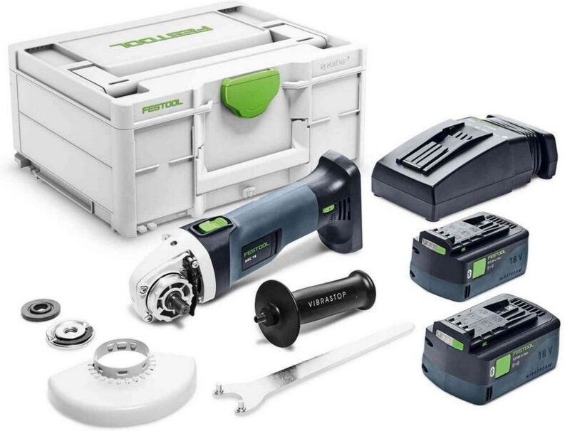 Akku Winkelschleifer Schleifer Ladegerät agc 18-125 5,0 EBI-Plus 577700 - Festool
