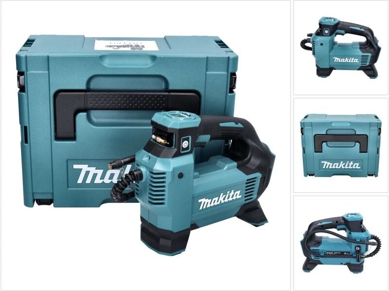 Thumbnail - Dmp 181 zj Akku Kompressor 18 v 11,1 bar + Makpac - ohne Akku, ohne Ladegerät - Makita