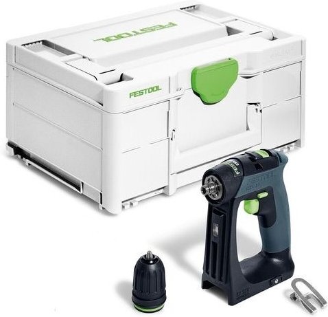 Cxs 18-Basic Akku Bohrschrauber 18 v 40 Nm Brushless ( 576882 ) + Systainer - ohne Akku, ohne Ladegerät - Festool