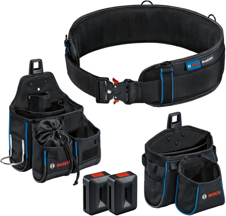 Thumbnail - Bosch Professional - Bosch-Set 1x Gürtel 93, 1x gwt 2, 1x gwt 4, 2x ProClick Holder