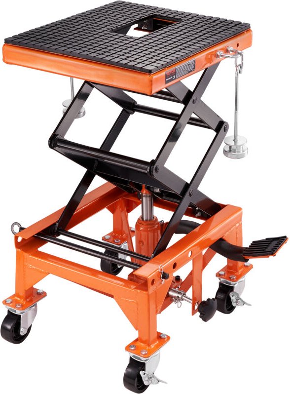 Mophorn - vevor Hydraulischer Motorradheber 158 kg Belastbar Motorrad Heber Motorradhebebühne Montagebock Motorrad, Eins...