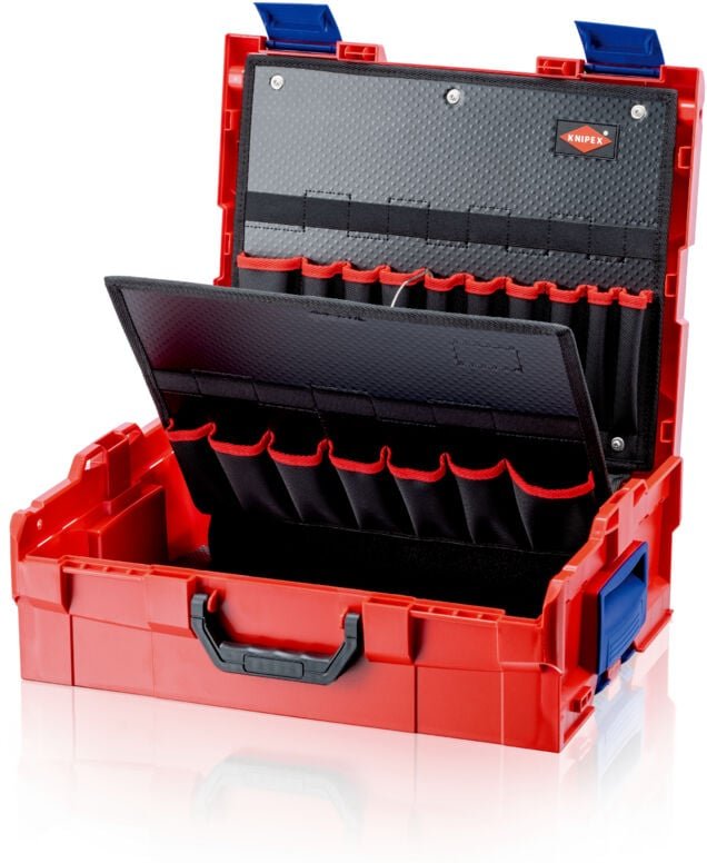 00 21 19 lb Maschinenkoffer abs Rot (l x b x h) 442 x 357 x 151 mm - Knipex